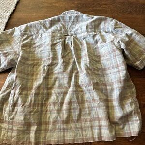 Plaid Short Sleeve Shirt